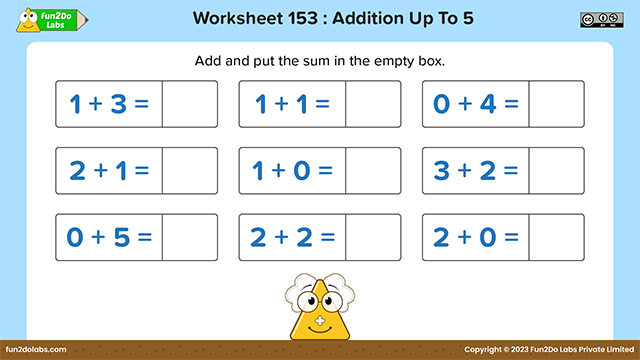 Introduction To Addition - Fun2Do Labs