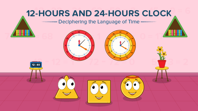 12 Hours And 24 Hours Clock - Fun2Do Labs