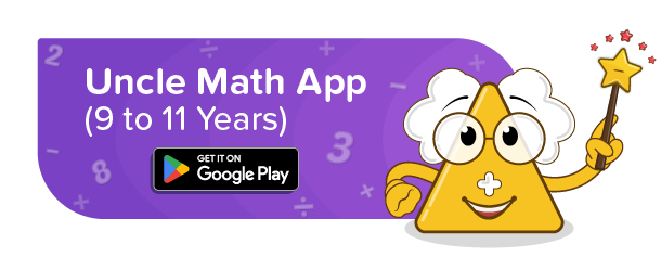 Uncle Math 9 to 11 Years App Banner